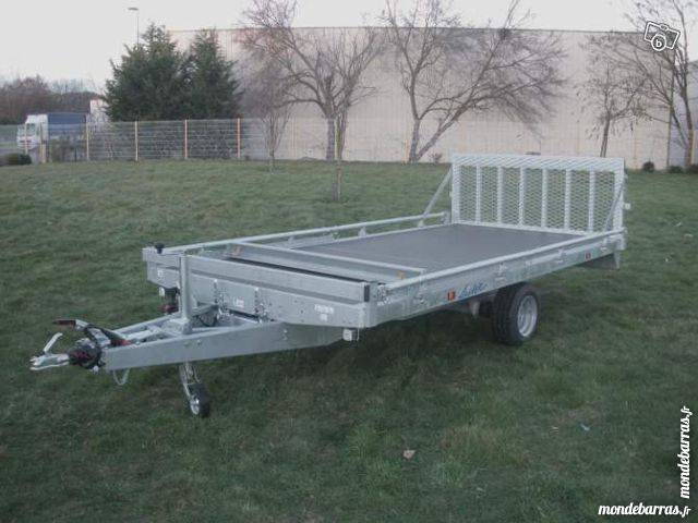 Plateau 355 x 180 cm 1500 kg basculant Guebwiller